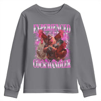 Embarrassing Adult Humor Experienced Cock Handler Inappropriate Youth Sweatshirt - Wonder Print Shop