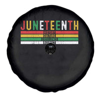 Juneteenth Spare Tire Cover Black History Culture Excellence Respect Retro Vintage