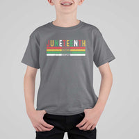 Juneteenth T Shirt For Kid Black History Culture Excellence Respect Retro Vintage