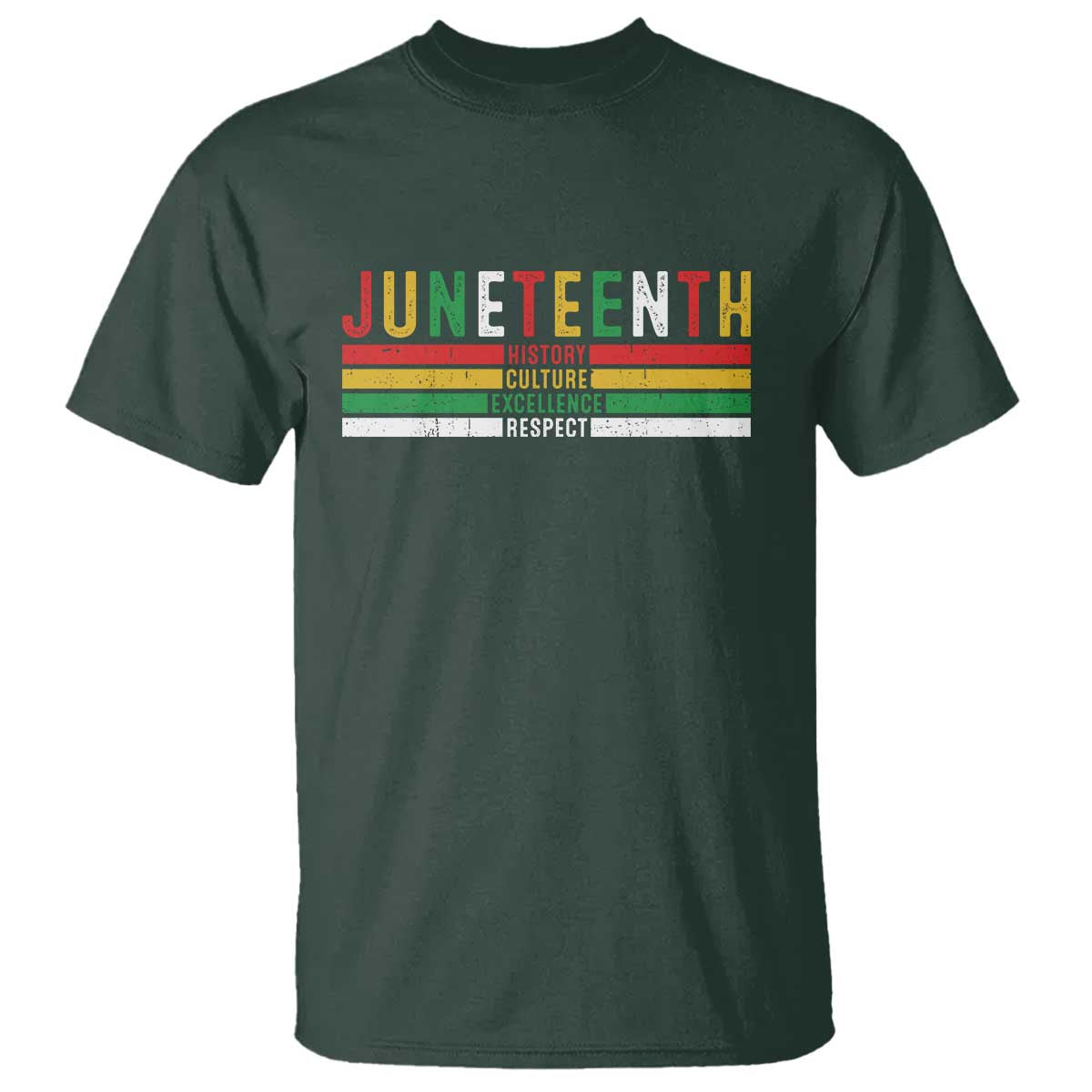 Juneteenth T Shirt Black History Culture Excellence Respect Retro Vintage