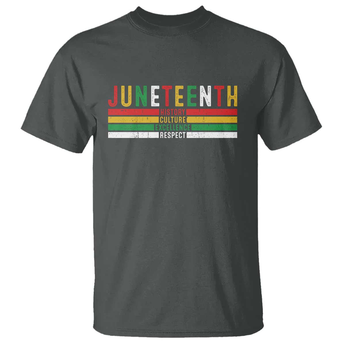 Juneteenth T Shirt Black History Culture Excellence Respect Retro Vintage