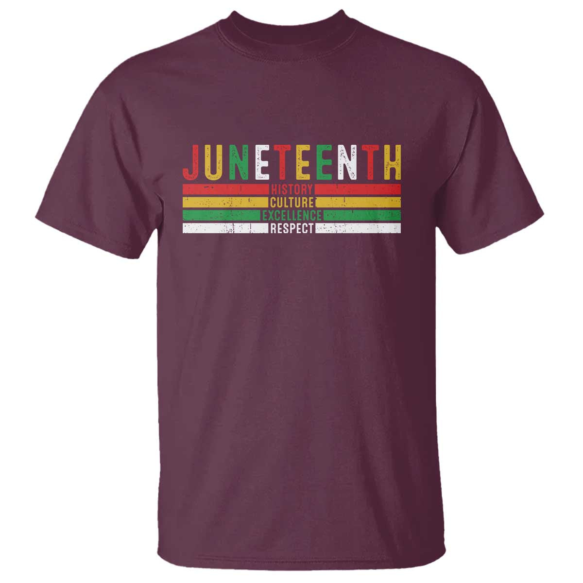 Juneteenth T Shirt Black History Culture Excellence Respect Retro Vintage