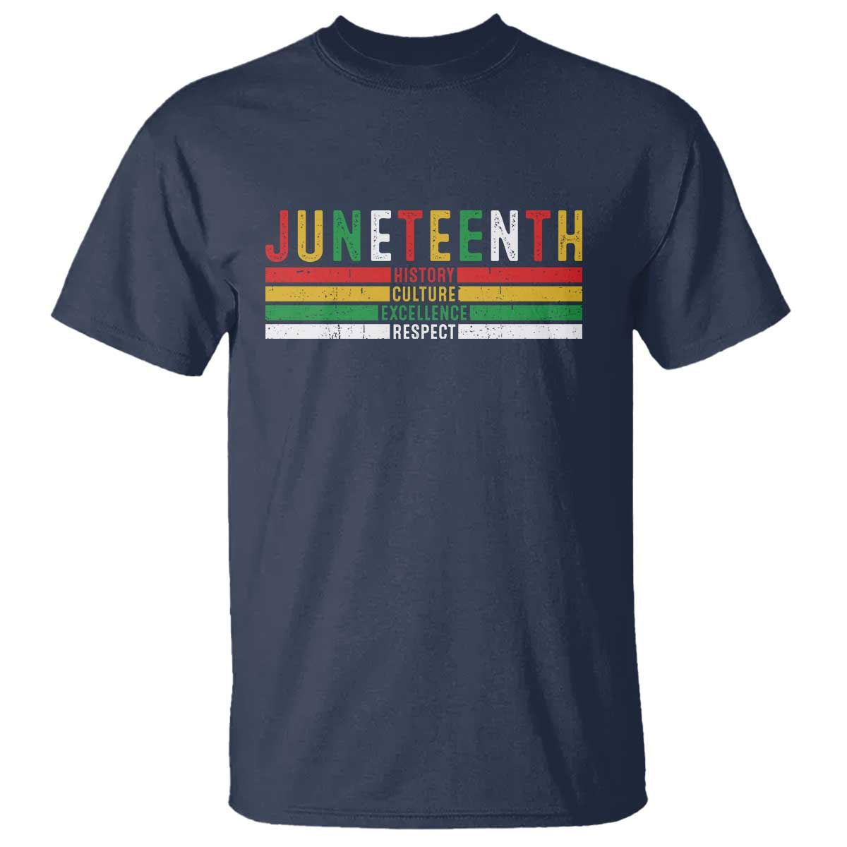 Juneteenth T Shirt Black History Culture Excellence Respect Retro Vintage