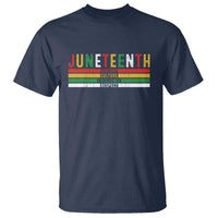 Juneteenth T Shirt Black History Culture Excellence Respect Retro Vintage