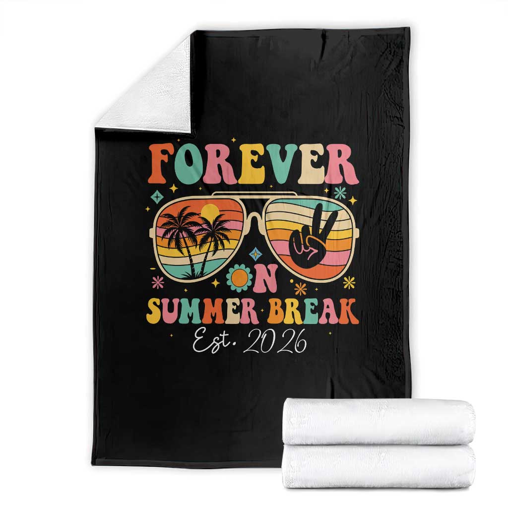 Retired Teacher Gift Throw Blanket Forever On Summer Break Retirement 2026