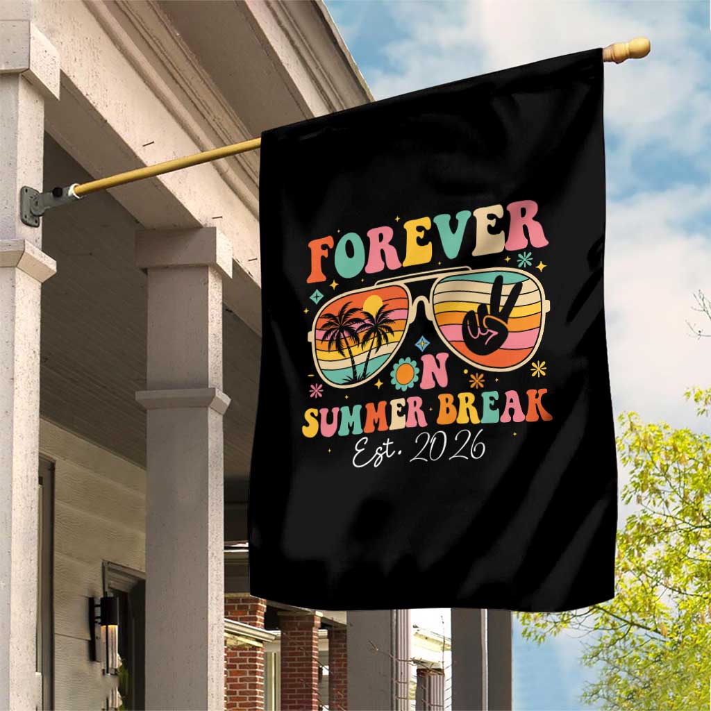 Retired Teacher Gift Garden Flag Forever On Summer Break Retirement 2026