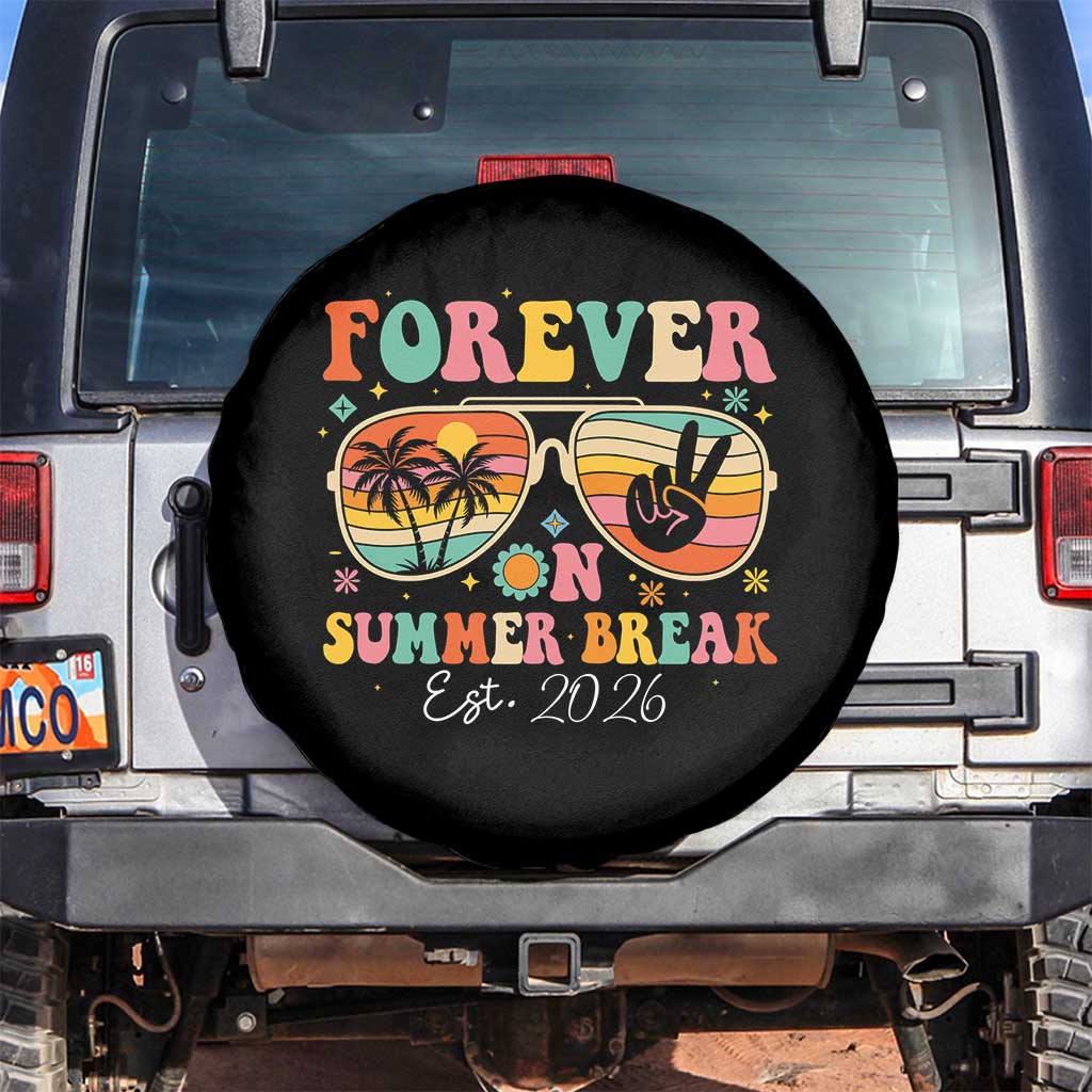 Retired Teacher Gift Spare Tire Cover Forever On Summer Break Retirement 2026