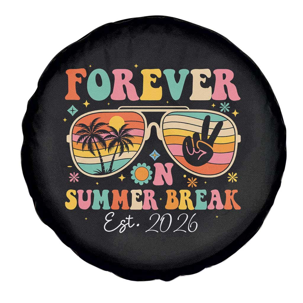 Retired Teacher Gift Spare Tire Cover Forever On Summer Break Retirement 2026
