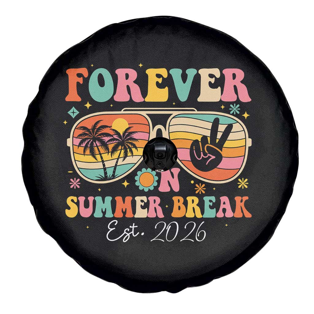 Retired Teacher Gift Spare Tire Cover Forever On Summer Break Retirement 2026