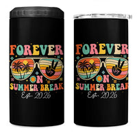 Retired Teacher Gift 4 in 1 Can Cooler Tumbler Forever On Summer Break Retirement 2026