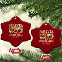 Retired Teacher Gift Ceramic Ornament Forever On Summer Break Retirement 2026