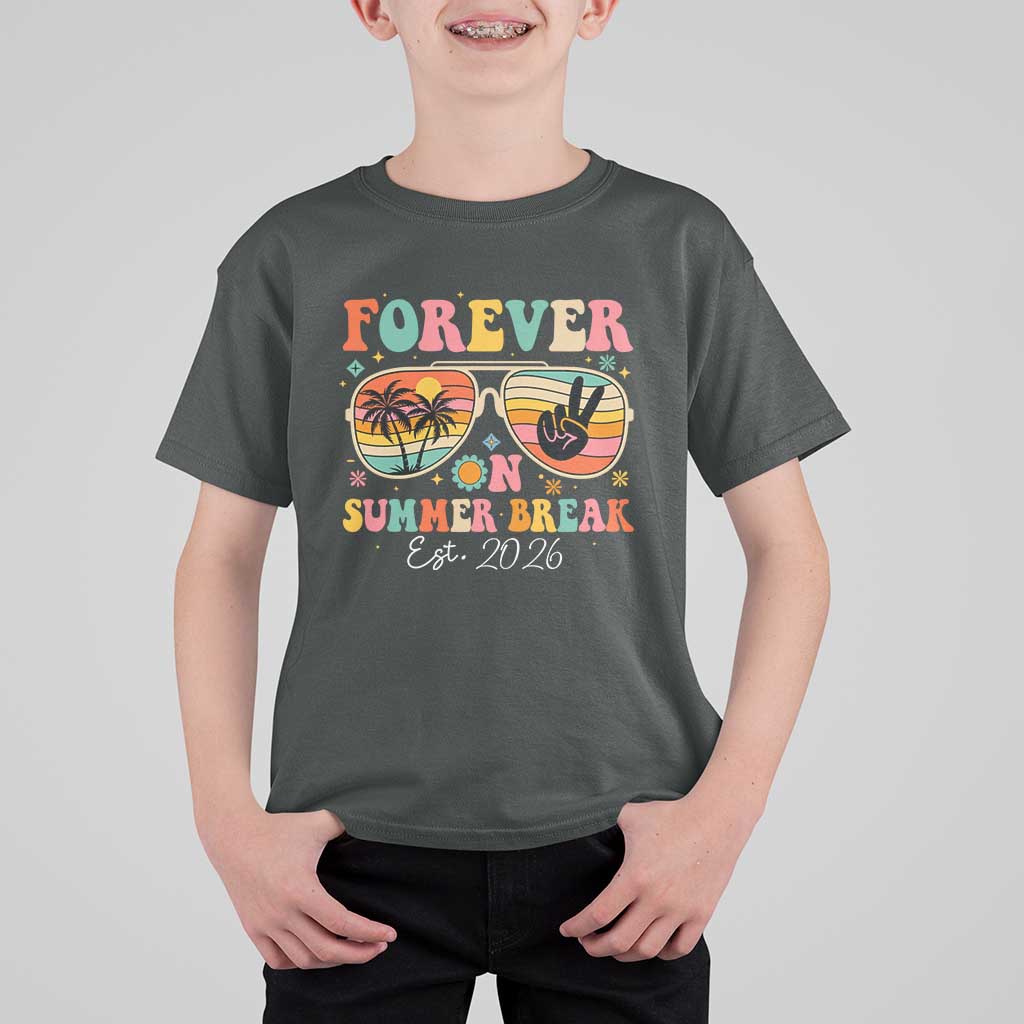 Retired Teacher Gift T Shirt For Kid Forever On Summer Break Retirement 2026
