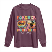 Retired Teacher Gift Long Sleeve Shirt Forever On Summer Break Retirement 2026