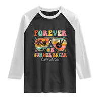 Retired Teacher Gift Raglan Shirt Forever On Summer Break Retirement 2026