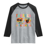 Retired Teacher Gift Raglan Shirt Forever On Summer Break Retirement 2026