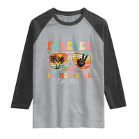 Retired Teacher Gift Raglan Shirt Forever On Summer Break Retirement 2026