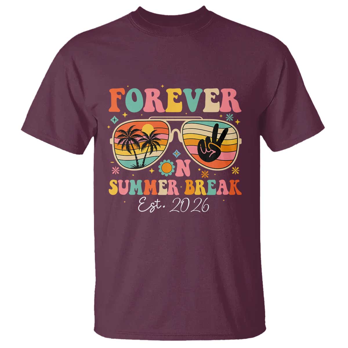 Retired Teacher Gift T Shirt Forever On Summer Break Retirement 2026