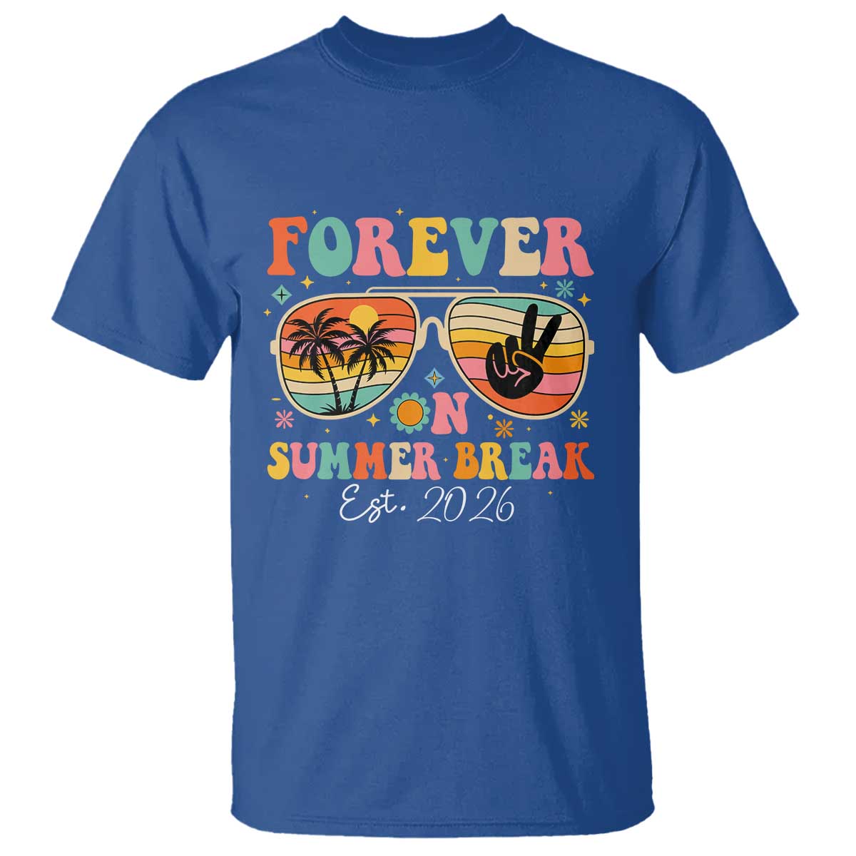 Retired Teacher Gift T Shirt Forever On Summer Break Retirement 2026