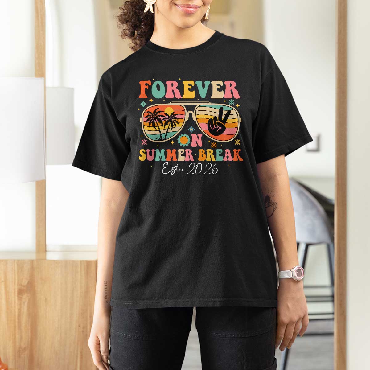 Retired Teacher Gift T Shirt For Women Forever On Summer Break Retirement 2026