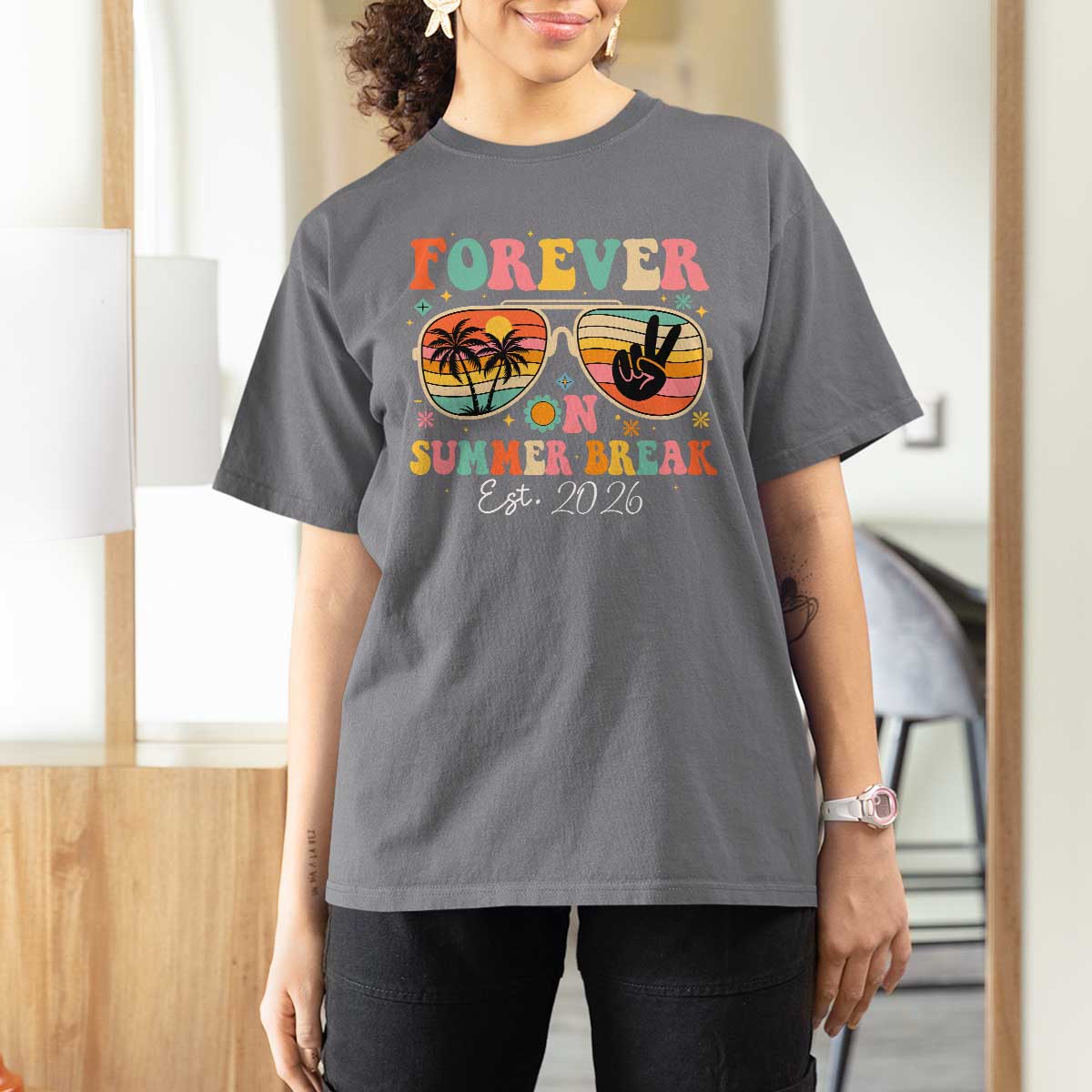 Retired Teacher Gift T Shirt For Women Forever On Summer Break Retirement 2026