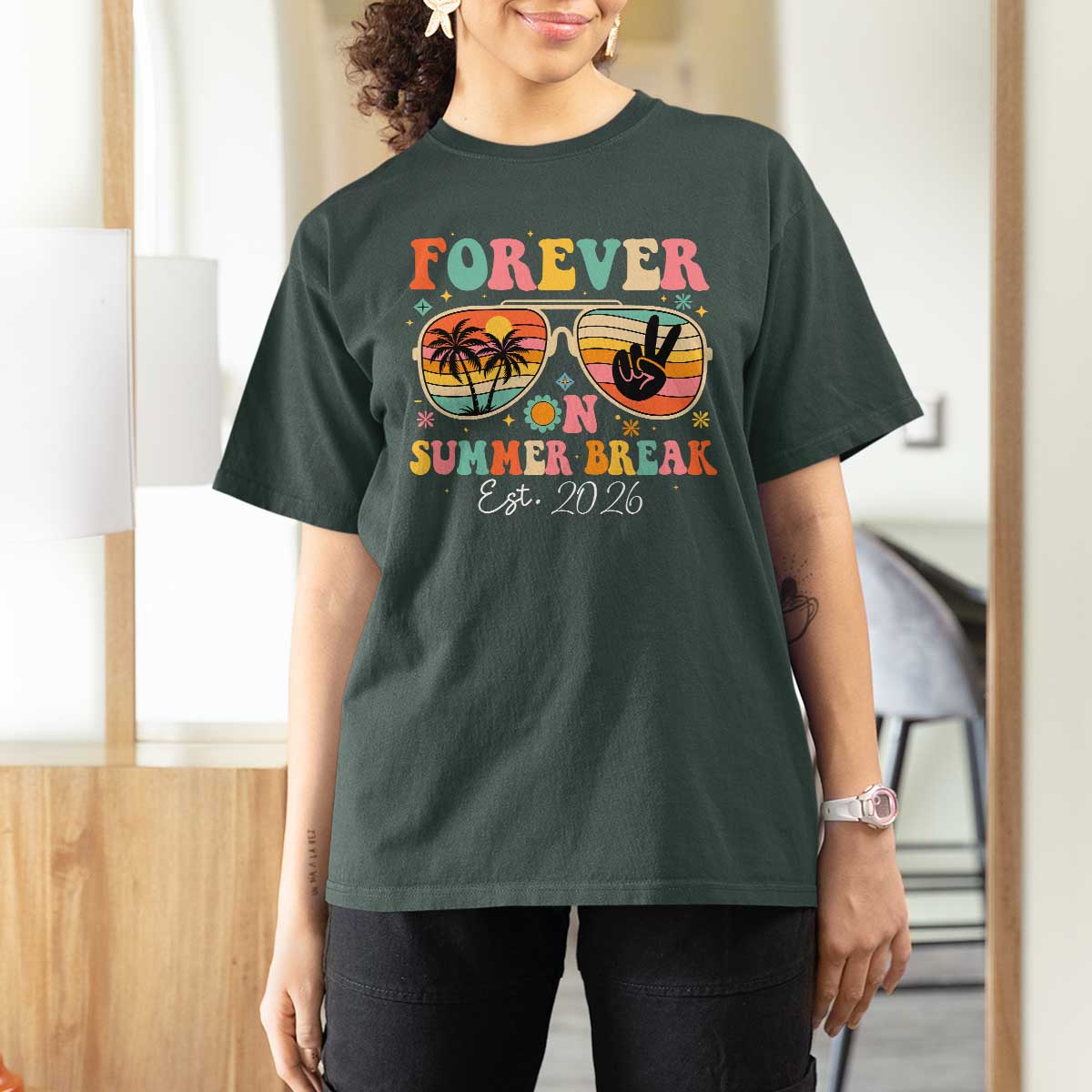 Retired Teacher Gift T Shirt For Women Forever On Summer Break Retirement 2026