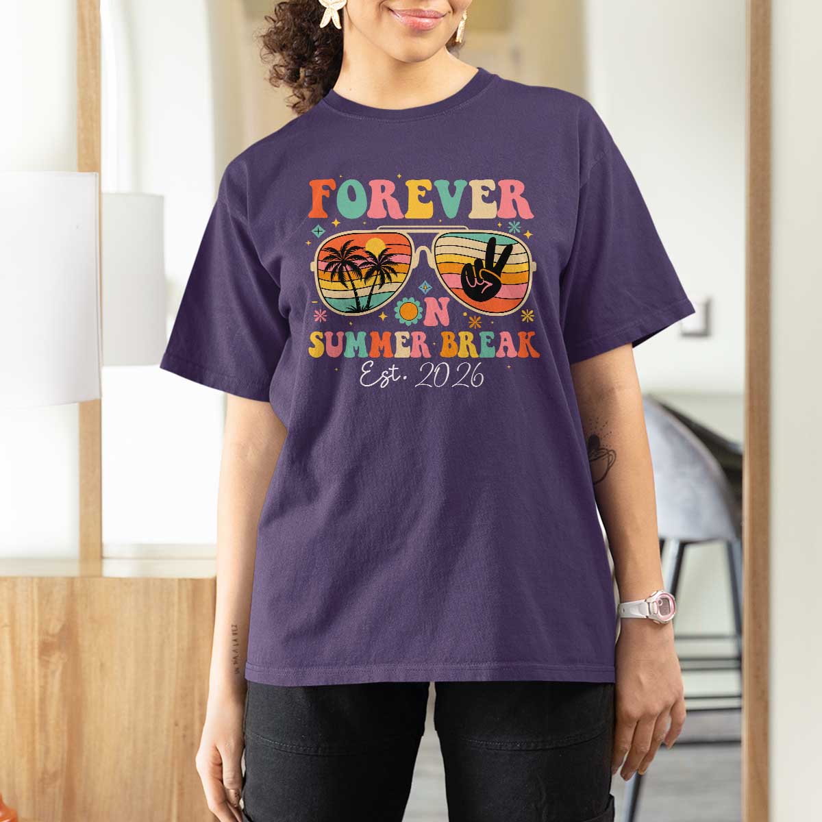 Retired Teacher Gift T Shirt For Women Forever On Summer Break Retirement 2026
