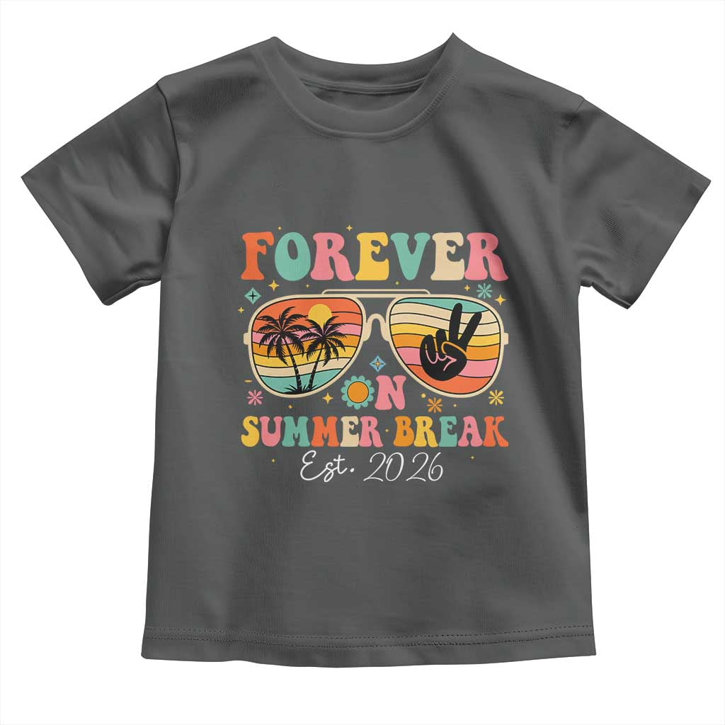 Retired Teacher Gift Toddler T Shirt Forever On Summer Break Retirement 2026