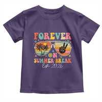 Retired Teacher Gift Toddler T Shirt Forever On Summer Break Retirement 2026