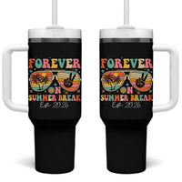 Retired Teacher Gift Tumbler With Handle Forever On Summer Break Retirement 2026
