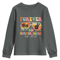 Retired Teacher Gift Youth Sweatshirt Forever On Summer Break Retirement 2026