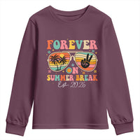 Retired Teacher Gift Youth Sweatshirt Forever On Summer Break Retirement 2026