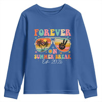 Retired Teacher Gift Youth Sweatshirt Forever On Summer Break Retirement 2026