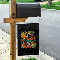 Schools Out Forever Retirement 2026 Garden Flag Retired Teacher Gifts Vintage Flower Graphic