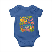 Schools Out Forever Retirement 2026 Baby Onesie Retired Teacher Gifts Vintage Flower Graphic
