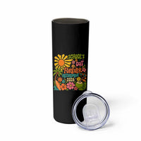Schools Out Forever Retirement 2026 Skinny Tumbler Retired Teacher Gifts Vintage Flower Graphic