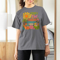Schools Out Forever Retirement 2026 T Shirt For Women Retired Teacher Gifts Vintage Flower Graphic