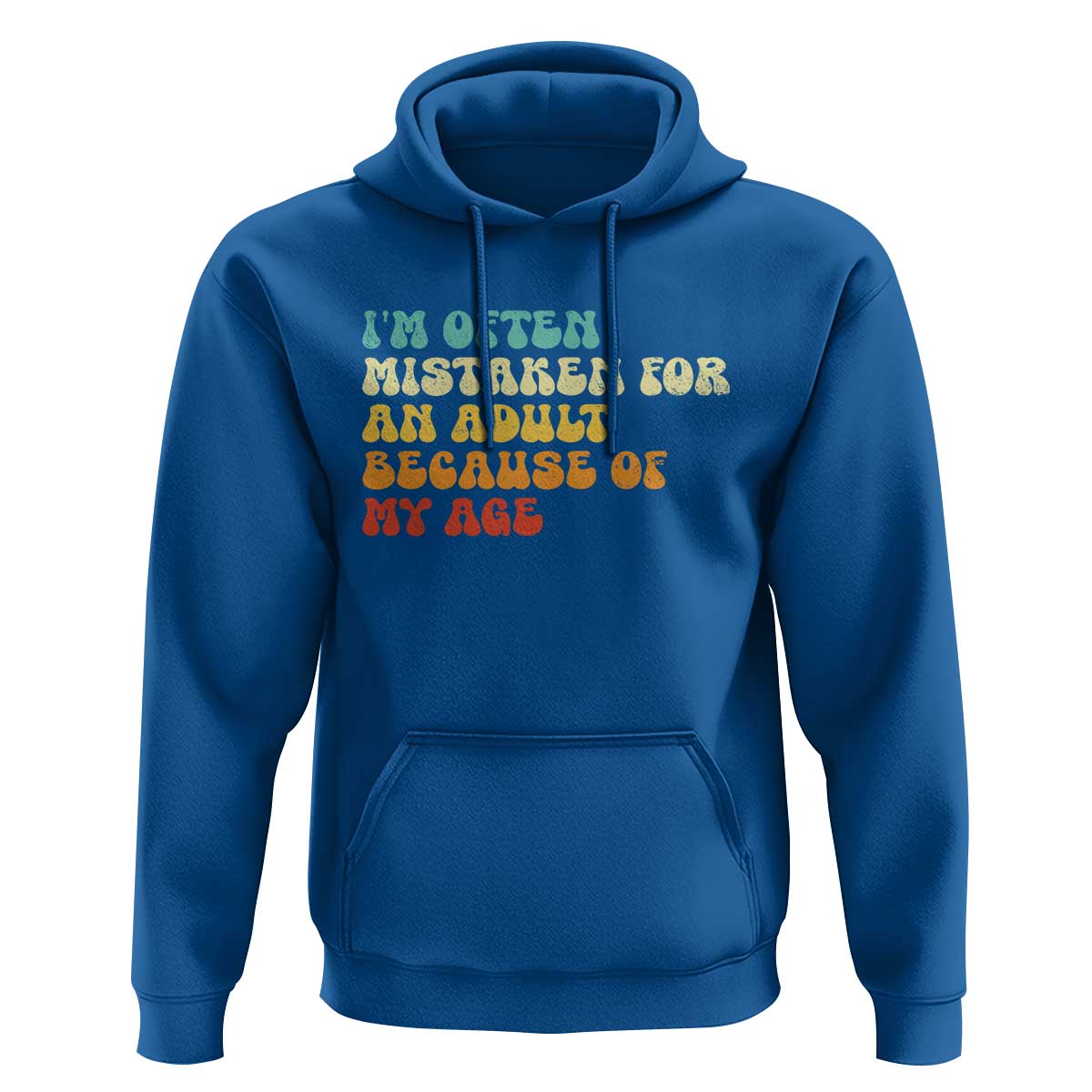 Im Often Mistaken For An Adult Because Of My Age Hoodie Sarcastic Quote Funny Saying Old Guys Birthday Gifts