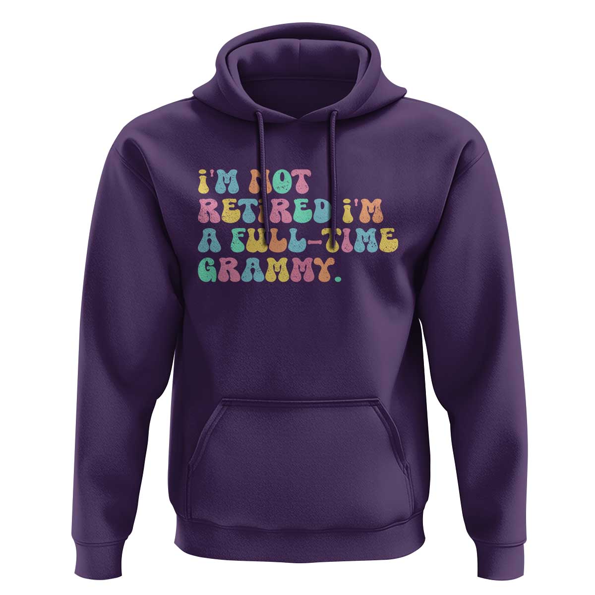 Retirement Grandma Hoodie Vintage Im Not Retired Im A Fulltime Grammy