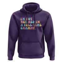 Retirement Grandma Hoodie Vintage Im Not Retired Im A Fulltime Grammy