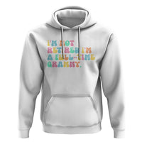 Retirement Grandma Hoodie Vintage Im Not Retired Im A Fulltime Grammy
