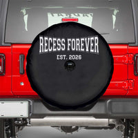 Retired Teacher Spare Tire Cover Retro Varsity Vintage Recess Forever Retirement 2026