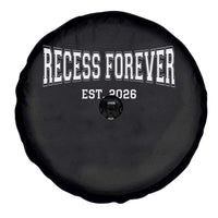 Retired Teacher Spare Tire Cover Retro Varsity Vintage Recess Forever Retirement 2026