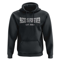 Retired Teacher Hoodie Retro Varsity Vintage Recess Forever Retirement 2026