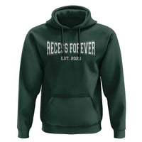 Retired Teacher Hoodie Retro Varsity Vintage Recess Forever Retirement 2026