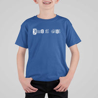 Just A Girl T Shirt For Kid Gothic Blackletter Typography Design