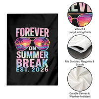 Retired Teacher Garden Flag Forever On Summer Break Retirement 2026