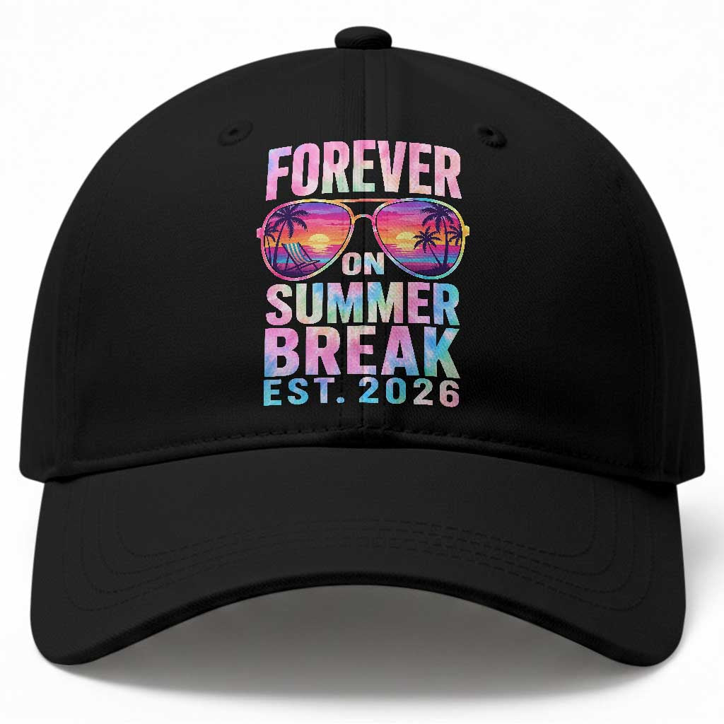 Retired Teacher Baseball Cap Forever On Summer Break Retirement 2026