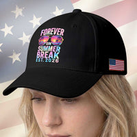Retired Teacher Baseball Cap Forever On Summer Break Retirement 2026
