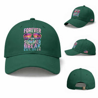 Retired Teacher Baseball Cap Forever On Summer Break Retirement 2026