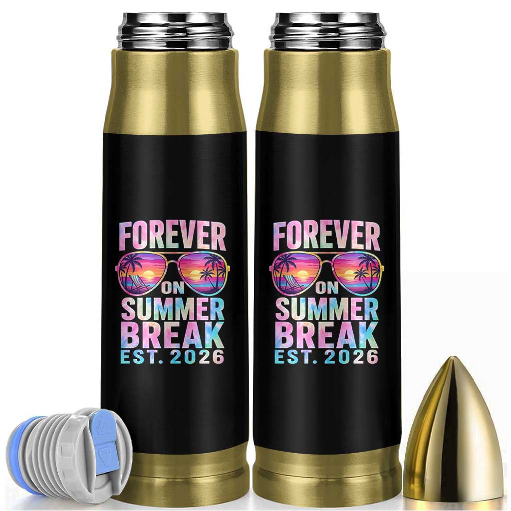 Retired Teacher Bullet Tumbler Forever On Summer Break Retirement 2026